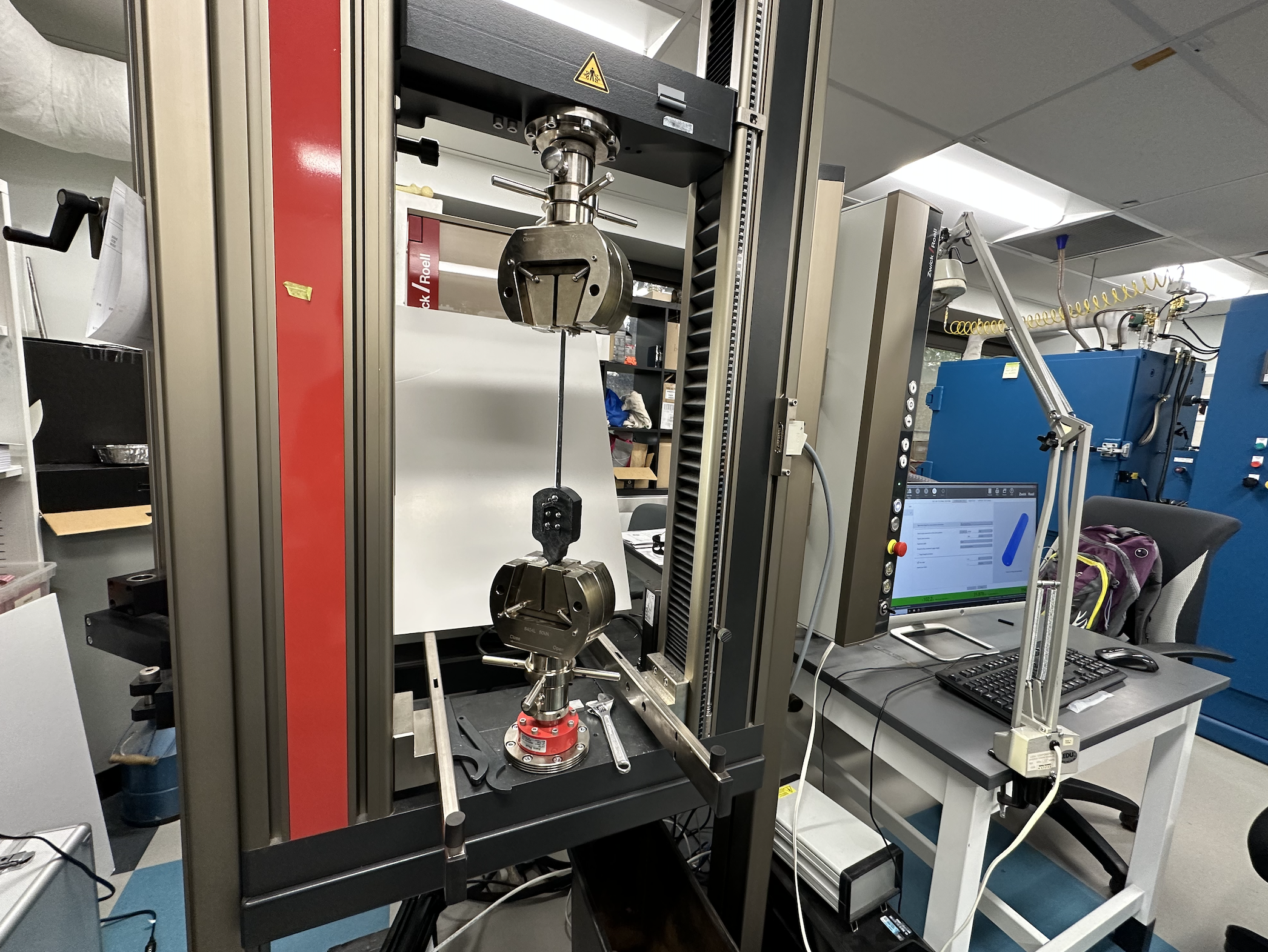 Blade Tensile Testing